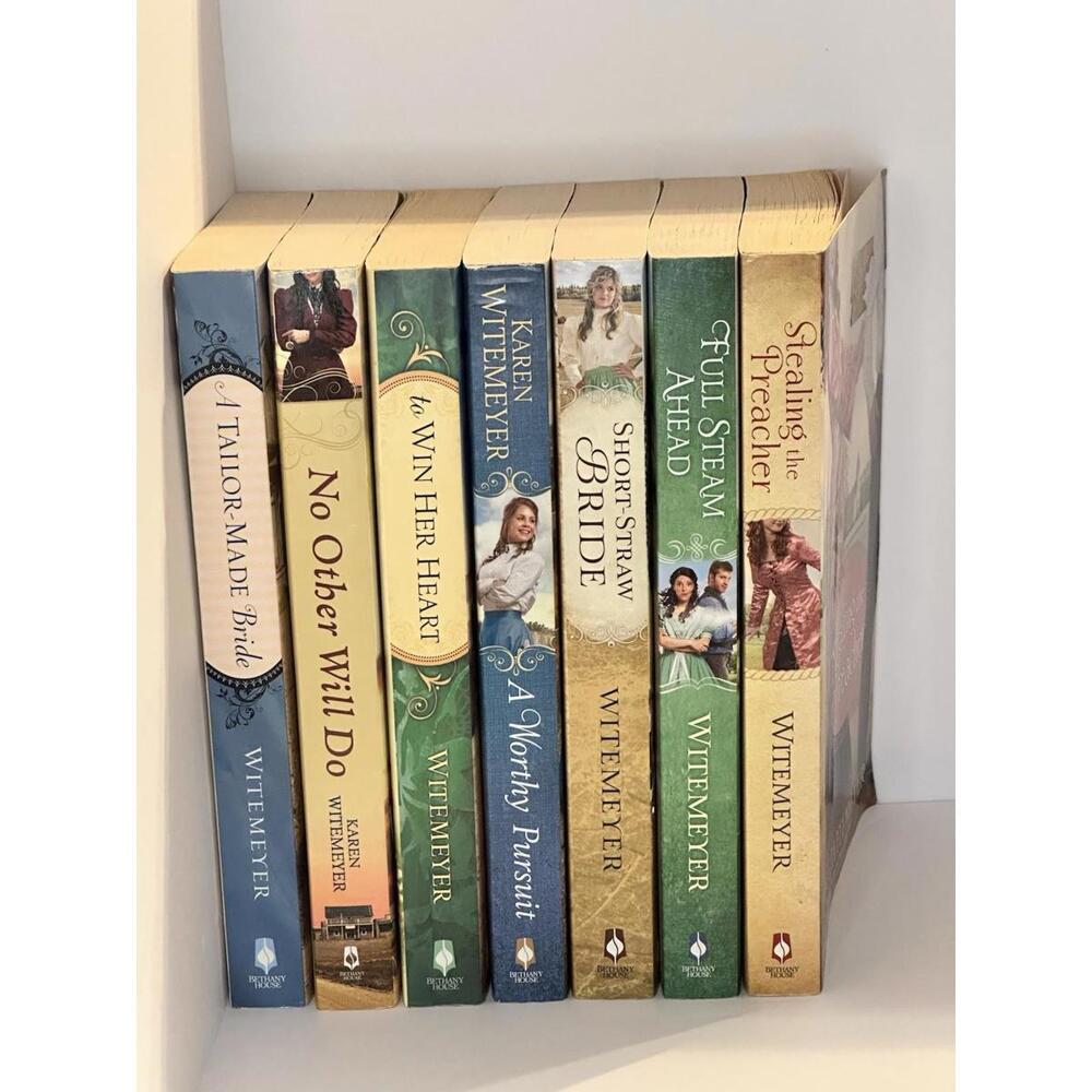 Christian Romance Lot Of 7 Paperback Books By Karen Witemeyer